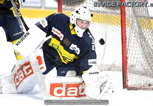 2019-10-26 Valpellice Bulldogs U17-Hockey Appiano (3-2)